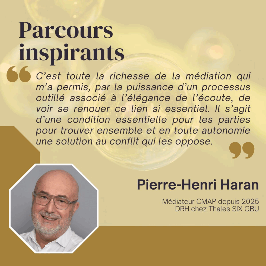le parcours inspirant de Pierre-Henri Haran DRH chez Thales Six GBU